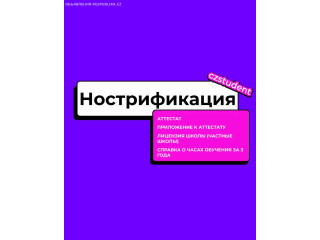 Сдачу нострификации