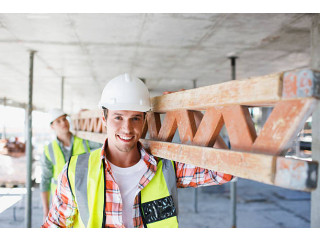 Работа на стройке